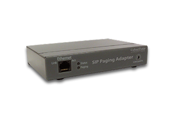Cyberdata SIP Paging Adapter